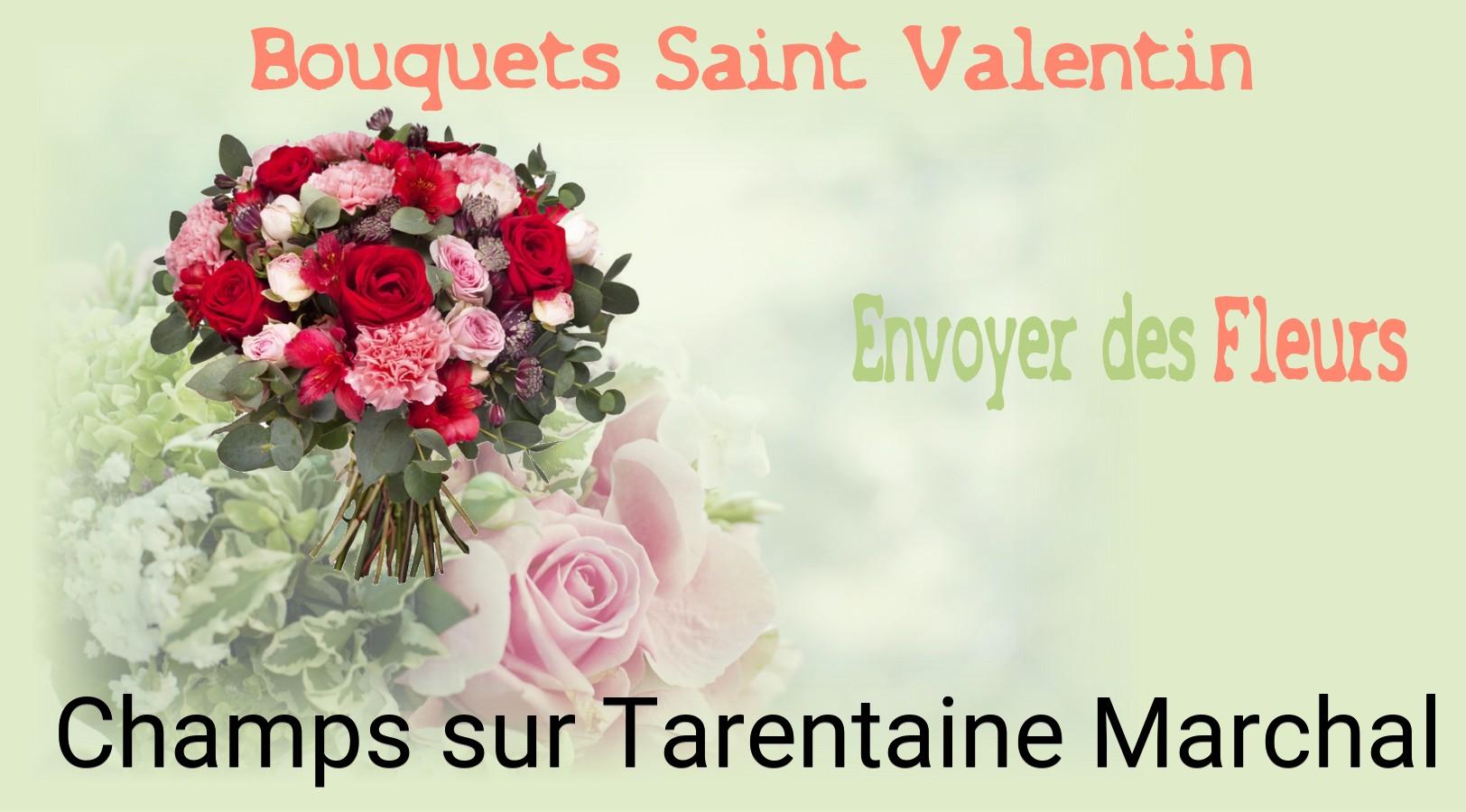 Roses de Saint-Valentin livrées à Champs-sur-Tarentaine-Marchal
